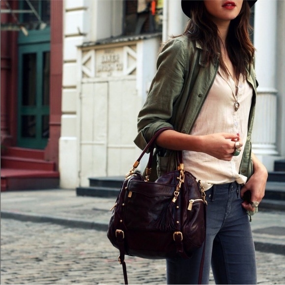 Rebecca Minkoff Handbags - Rebecca Minkoff Leather Dark Blue MAB Crossbody Satchel